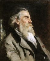 Portrait of the painter Alexey Petrovich Bogoliubov 
