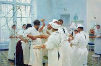 The Surgeon Evgueni Vasilievich Pavlov in the Operating Theater