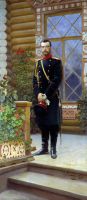 Portrait of Emperor Nicholas II 