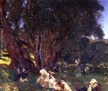 Albanian Olive Pickers