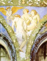 Three Nudes with Cupid