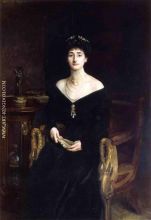 Portrait of Mrs Ernest G Raphael n e Florence Cecilia Sassoon
