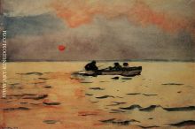 Winslow Homer Rowing Home