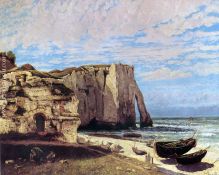 The Cliffs of tretat After the Storm