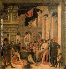 Martyrdom of St Christopher and Removal of his Body 