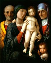 Holy Family with St Elizabeth and St John boys 