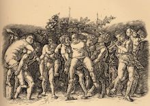 Bacchanal with Silenus 