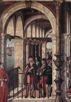 Vittore Carpaccio Arrival of the English Ambassadors detail 1 