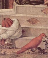 Vittore Carpaccio Baptism of infidels by St George detail 1