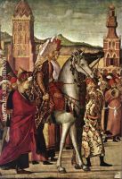 Vittore Carpaccio The Triumph of St George detail 2 
