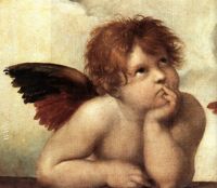 The Sistine Madonna detail 