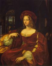 Portrait of Jeanne d Aragon