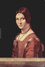 Portrait of a Lady called La Belle Ferronniere 1490 95