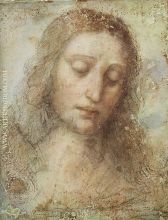 Study for the head of Christ for The Last Supper