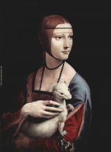 Portrait of Cecilia Gallerani Lady with an Ermine 