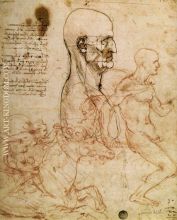 Sketches for The Battle of Anghiari 1504 6