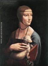 Portrait of Cecilia Gallerani Lady with an Ermine I