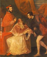 Pope Paul III and his Cousins Alessandro and Ottavio Farnese