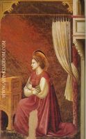 Giotto Scrovegni 15 The Virgin Receiving the Message