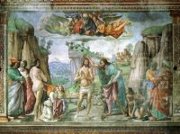 Domenico Ghirlandaio 16 Birth of St John the Baptist