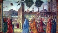 Domenico Ghirlandaio 11 Visitation