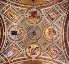 The Stanza della Segnatura Ceiling detail 1