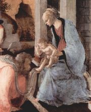Sandro Botticelli Adoration of the Magi 2 detail 2 