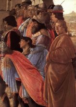 Sandro Botticelli The Adoration of the Magi detail 2 