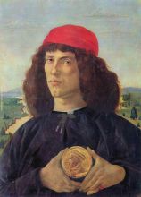 Portrait of a man with the Cosimo medal