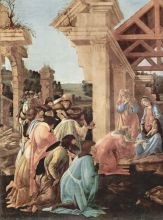 Sandro Botticelli Adoration of the Magi detail 1