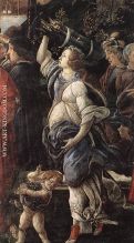 Sandro Botticelli Three Temptations of Christ detail 4 