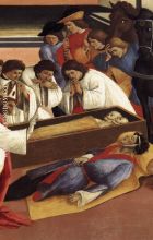 Sandro Botticelli Three Miracles of St Zenobius detail 