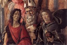 Sandro Botticelli San Barnaba Altarpiece detail 