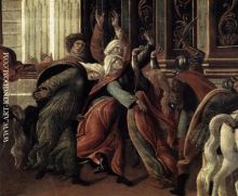Sandro Botticelli The Story of Virginia detail 