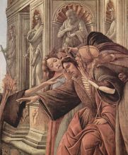 Sandro Botticelli Calumny of Apelles detail 3