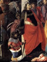 Sandro Botticelli Adoration of the Magi 2 detail 1 