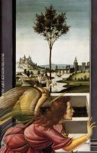 Sandro Botticelli Cestello Annunciation detail 1 