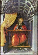 St Augustine in His Cell 2