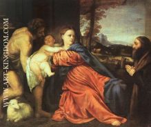 Holy Family and Donor