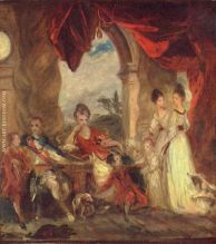 Portrait of the Fourth Duke of Marlborough and his family