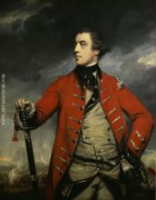 Portrait of British General John Burgoyne