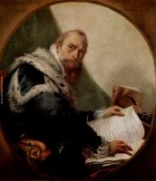 Portrait of Antonio Riccobono Fragment