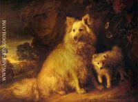 Pomeranian Bitch and Puppy