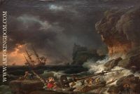 Storm on Wednesday with wrecks of ships