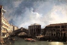 The Grand Canal near the Ponte di Rialto