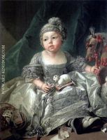Portrait of Louis Philippe Joseph Duke of Montpensier as a child