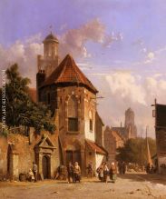 View Of A Dutch Street