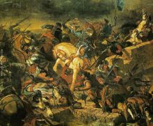The battle of Taillebourg