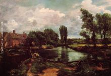 John Constable A Water Mill