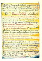 Proverbs of Hell fisrt page 